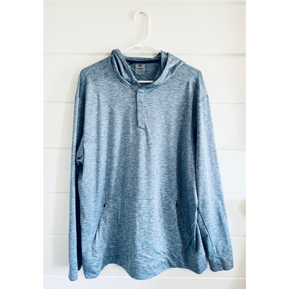 Men's VRST Active Hoodie, Blue Agate, Size XL - Picture 1 of 2